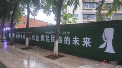 云南景洪 提質公益廣告，傳遞文明新風尚